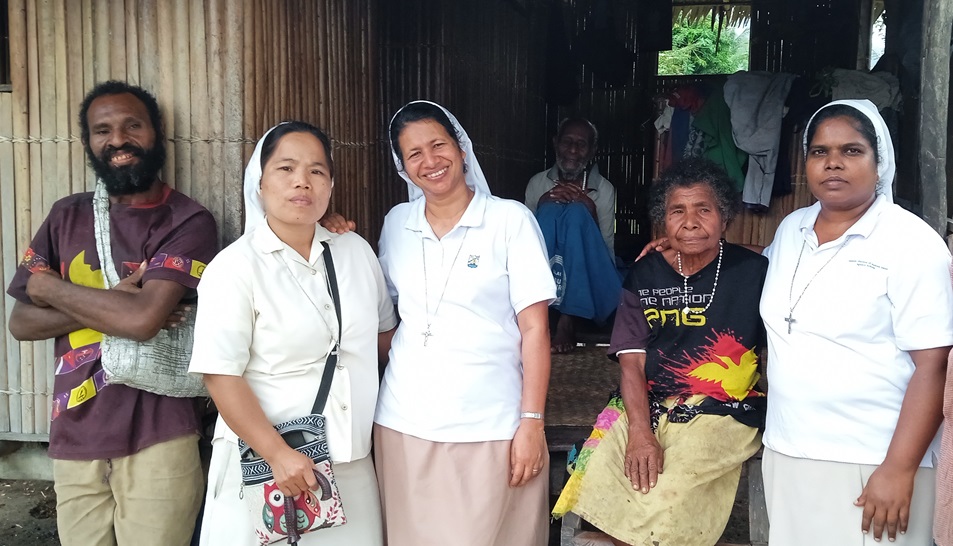 Las religiosas, en Port Moresby